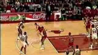 Michael Jordan - 57 points and 10 assists vs Washington Bullets (Dec 23, 1992)