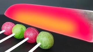 EXPERIMENT Glowing 1000 degree KNIFE Chupa Chups