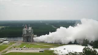 SLS RS-25 Engine Test, 5 August 2021