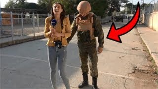 نسيت أنها على الهواء مباشرة... أنظروا ماذا فعلت أمام الكاميرا !!