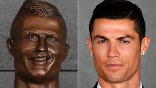 Cristiano Ronaldo Gets ROASTED Over New Statue - Because It's TERRIBLE