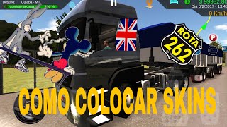 COMO COLOCAR SKINS HEAVY TRUCK SIMULATOR(ATUALIZADO)