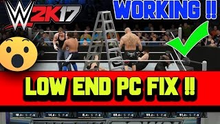 How to fix lag issue on wwe 2k17 | Working 100 % | New Fix