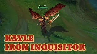 LOL PBE 4/19/2016: New skin Iron Inquisitor Kayle