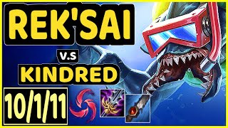 SEONGHWAN (REK'SAI) vs KINDRED - 10/1/11 KDA JUNGLE CHALLENGER GAMEPLAY - KR