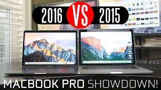 2016 MacBook Pro vs 2015 Macbook Pro