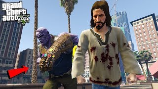 THE JESUS MOD vs THANOS - GTA 5 Mods