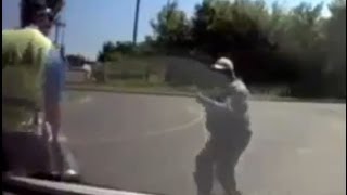 Убийство  Момент нападения на инспектора ГАИ