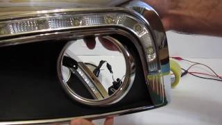 ДХО для Hyundai IX35. Дневные ходовые огни Хендай ix35. МирДХО