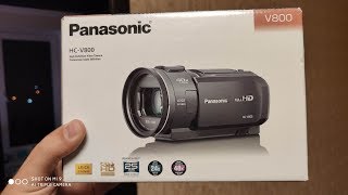 Видеокамера PANASONIC HC-V800EE-K ► ПЕРВЫЕ ВПЕЧАТЛЕНИЯ!