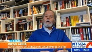 “Si Maduro se mete con Guaidó sería meterse con EEUU directamente”: Diego Arria