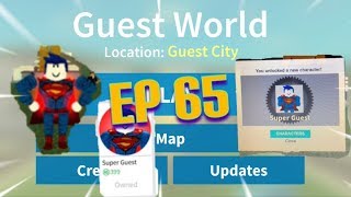 Roblox- "Guest World!" {Episode 65} Getting Super Guest!!!