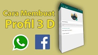 Cara Edit Profil Whatsapp Menjadi 3 D - PixelLab - Lagi Viral