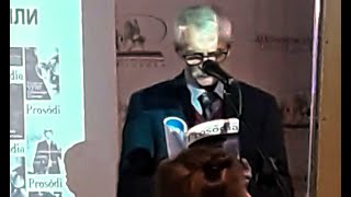 Олег Хаславский на презентации журнала Prosōdia в «Шолохов-Центре», Ростов-на-Дону (23.11.2019)