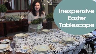 1 Easy Tablescape Idea (for Easter) - Renee Romeo