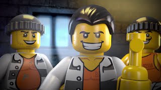 The Escape From Prison Island - LEGO City - Mini movie (3D)