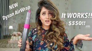 THE RIGHT WAY TO USE THE NEW DYSON AIRWRAP?! | REVIEW | HADIA