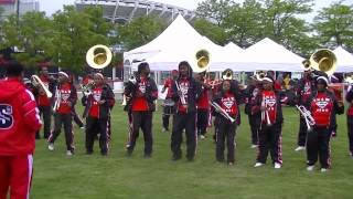 Shaw High School Marching Band at Voinovich Park