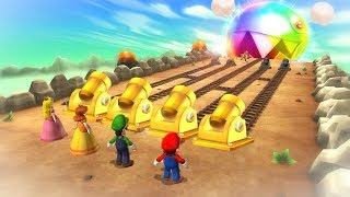 Mario Party 9 Boss Rush - Mario Vs Luigi Vs Waluigi Vs Koopa (Master Cpu)