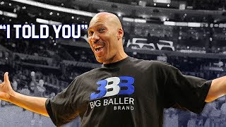 Lavar Ball Was Right This Entire Time!?