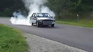 Volvo 740 Turbo Intercooled Burnout