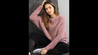 Джемпер Летучая Мышь Спицами - 2019 / Cardigan Bat / Strickjacke Fledermaus