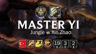 Master Yi Jungle vs Xin Zhao - TR Challenger Patch 8.14