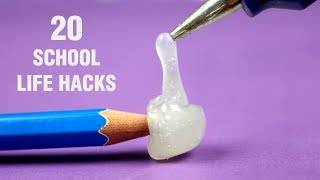 20 Awesome School Life Hacks