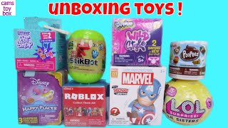 Disney LOL Surprise TOYS Roblox StickBot Marvel Poopeez Unboxing Fun Kids
