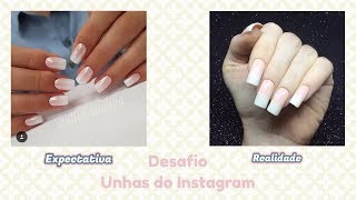 Desafio Unhas do Instagram - Baby Boomer da Galichaiaolga só com esmaltes nacionais | Unhas da Marie