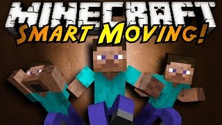 FAIT DU PARKOUR DANS MINECRAFT ! | Présentation du mod "SMART MOVING"! - [1.7.10][1.8]