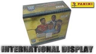 FIFA 365 2019 ADRENALYN XL INTERNATIONAL EDITION DISPLAY BOX UNBOXING