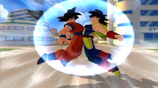 Goku And Bardock Fusion! Bardku?! | DBZ Tenkaichi 3 (MOD)