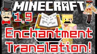 Minecraft Mods - ENCHANTMENT Decoder! Read Translated Enchanting Words !