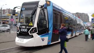 Trams in Saint Petersburg | Трамваи в Санкт Петербурге