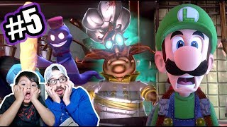 Cocinero Loco en Mansion de Luigi | Luigi's Mansion 3 Capitulo 5 | Juegos Karim Juega