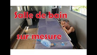 Comment Aménager un bus en camping car - S 03 : EP 14 - La salle de bain prend forme !!!