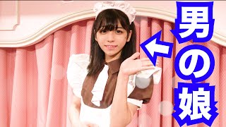 ぎんしゃむ(男の娘)をメイドカフェで働かせてみたら・・・