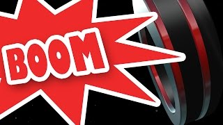 10 sec BOOM Countdown Timer (v154) timer with sound effects +  voice HD!