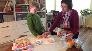 Вчимося читати. Буква В. Читання складів