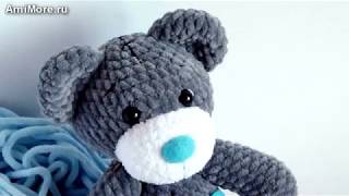 Амигуруми: схема Мишки Тедди. Игрушки вязаные крючком - Free crochet patterns.