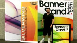 Banner Stand Review - Silverwing Retractable Banner Stand