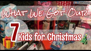 WHAT WE GOT OUR 7 KIDS FOR CHRISTMAS!