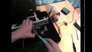 Прочистка печатающей головки Epson SX 130