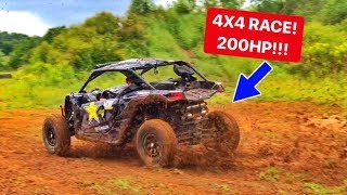 Thunderstorm Maverick X3 4X4 MUD RACE!!! | Mark Freeman #408