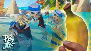 Sea of Thieves Co-op | Part 2: SKELETONS VS. BANANA!