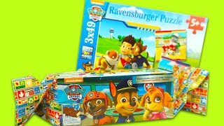 Щенячий патруль игрушки, сюрпризы, пазлы с героями мультика