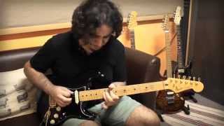 Fokin Pickups "Woodstock" strat set review (with backing)