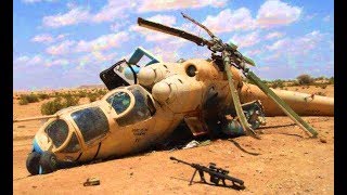 Подборка Разбитых Военных Вертолетов