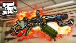 ОГНЕМЕТ В GTA 5! (DLC MOD)